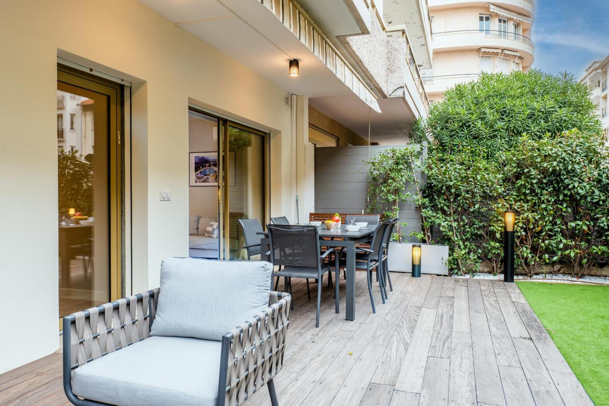 Downtown With Garden Appartement Cannes